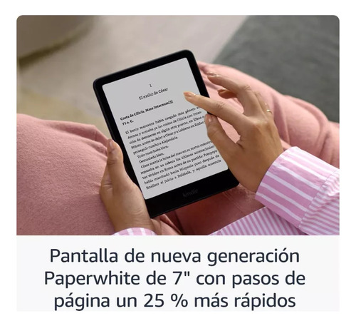 Kindle Amazon Paperwhite 7 16gb 12va Gen + Funda Origami