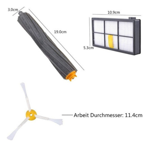D Kit De Piezas De Recambio For Irobot Roomba 960 980 990