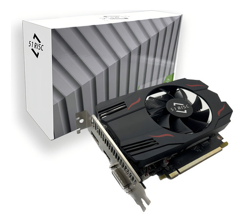 Placa de video AMD 51RISC Radeon RX 500 Series RX 550 4GB Gddr5