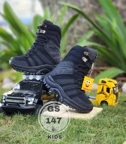 Bota de piel Caterpillar para niño