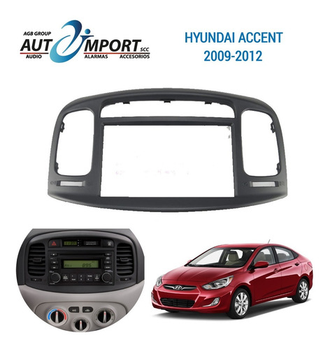 Adaptador De Radio Hyundai Accent 09-12 