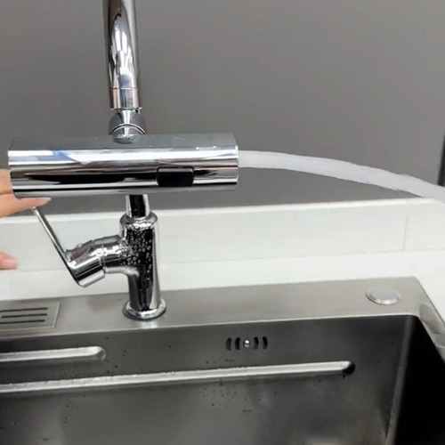 Extensor De Grifo De Fregadero Giratorio De 360°, Rociador