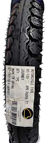 Cubierta Moto 80/100-14 4pr (estandar) Journey Nubimarket