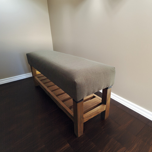 Pie De Cama Banco Zapatero 100cm Stone