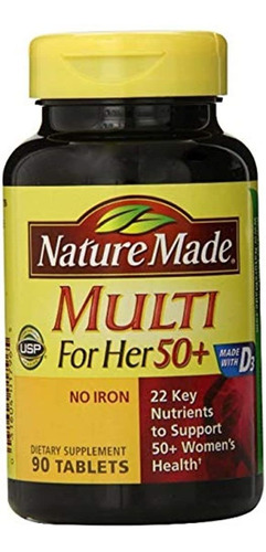 Nature Made Multi Para Sus Tabletas De Vitaminas Y Minerales