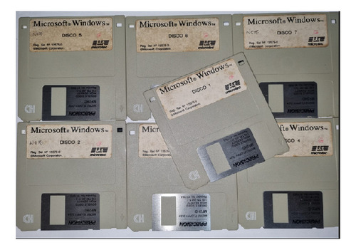 Disquetes Antigos De Instalação De Windows (Usado)