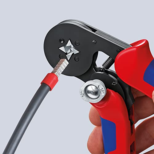 Alicates Crimpar Knipex 97 53 04, Acceso Lateral