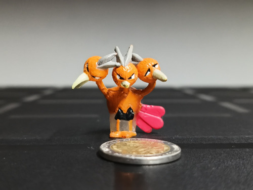 Figura Miniatura Original Pokémon Dodrio Japón Adorno Lapiz