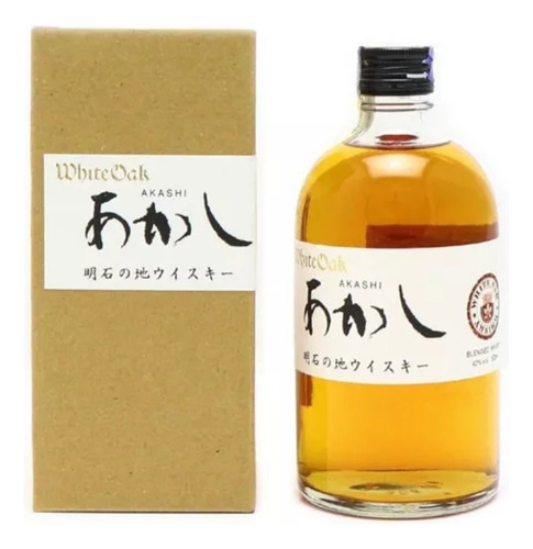 Akashi Japanese Blended Whisky 500ml Premium Importado