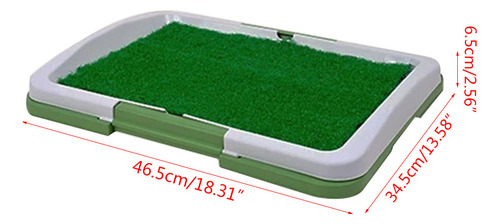 Almohadilla De Baño Dog Grass, 18 X 13.5 Pulgadas, Para Orin