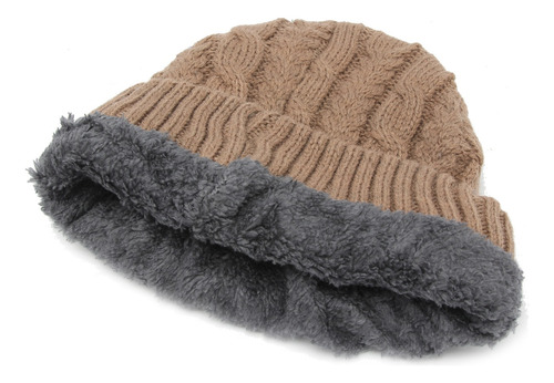 Gorro Lana Interior Peluche Corderito Piel Hombre Mujer