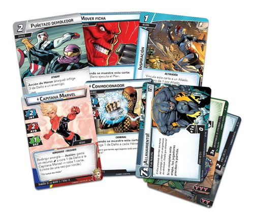 Imagen 4 de 6 de Marvel Champions: Juego De Cartas Para La Familia Y Amigos