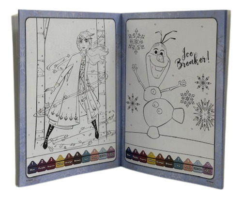 Libro Para Colorear Frozen 2 Con Crayolas