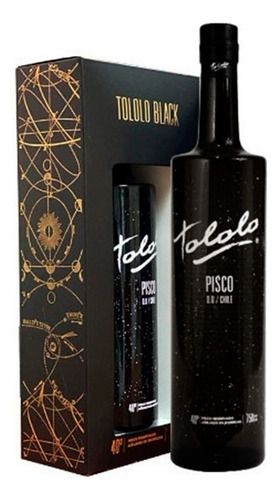 Pisco Tololo Black Premium 40º 750cc