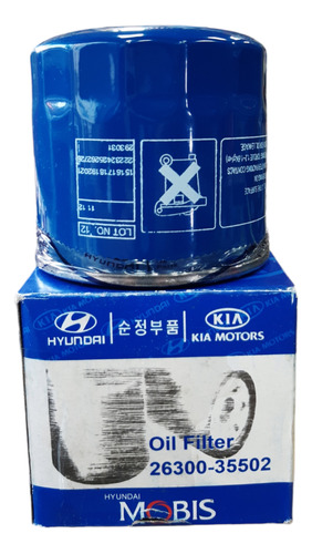 Filtro De Aceite Hyundai Elantra, Tucson, Getz, Accent