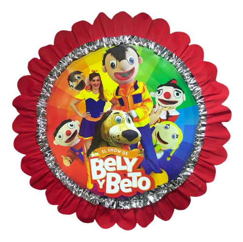 Piñata De Tambor Belly Bely Beto Fiesta Infantil Niña Niño