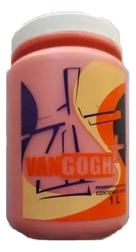 Pegamento Encuadernacion Block Van Gogh Rojo, Frasco 1 Litro