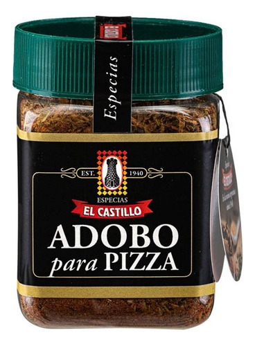 Adobo Para Pizza El Castillo Bote X60gr