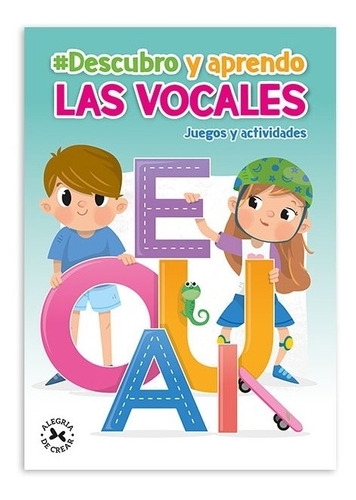 Libro Didáctico Para Aprender A Leer Y Escribir Vocales 