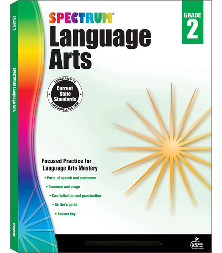 Spectrum 704589 Language Arts, Grade 2: Volume 33