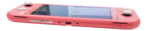 Consola Nintendo Switch Lite Coral Con Caja Rosa