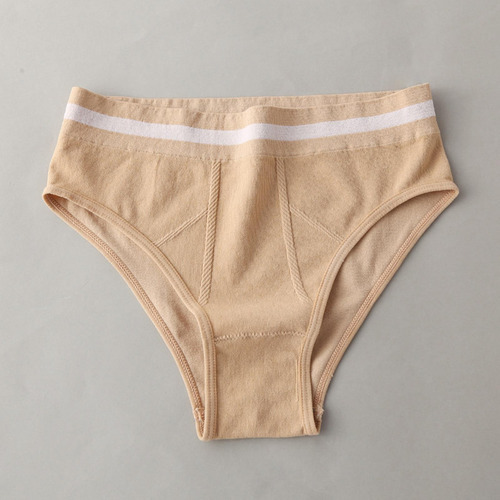 Ropa Interior De Algodón De Talle Alto Para Mujer