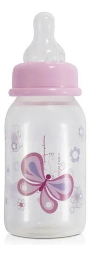 Mamadeira Anticólica Nuby de 120 ml com Bico de Silicone e Sistema AirFree