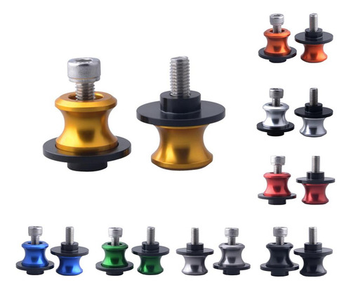 Bastidor Soporte Tornillos Brazo Oscilante Carretes Dorado
