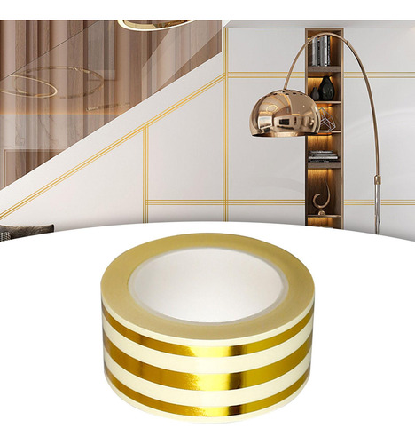 Cinta De Sellado De Azulejos, Pegatina Autoadhesiva Dorado