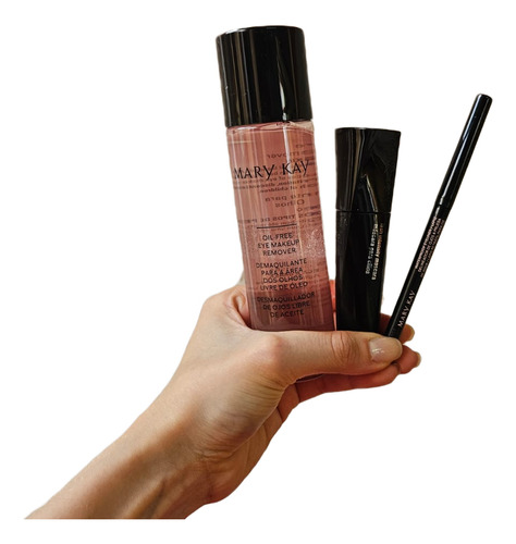 Kit Demaquilante Para Olhos+ Rimel + Lapis De Olhos Mary Kay
