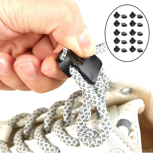 20 Piezas De Plástico Rápido Sin Cordones De Los Deportes