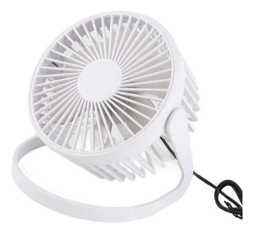 Mini Ventilador De Escritorio Usb Con Rotación De 360 Grados