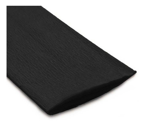 Papel Crepe Negro X 10 Unidades