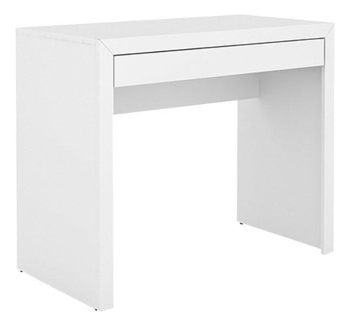 Mesa De Computador Me4107 C/ 1 Gaveta Branco - Tecno Mobili