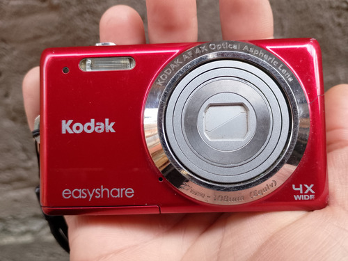 3 Câmeras Digitais(conserto/peças)kodak+samsung+fujifilm Vermelho (Usado)