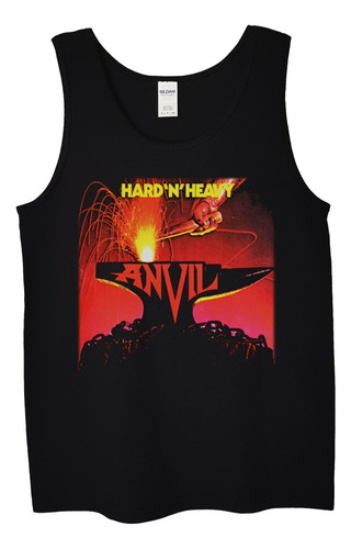 Polera Musculosa Anvil Hard N Heavy Metal Abominatron