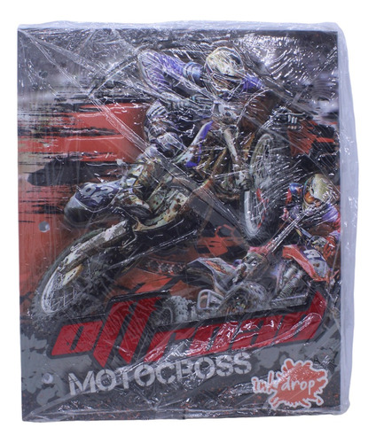 Carpeta N3 Escolar 2 Tapas Xtreme Motocross Adventure Road