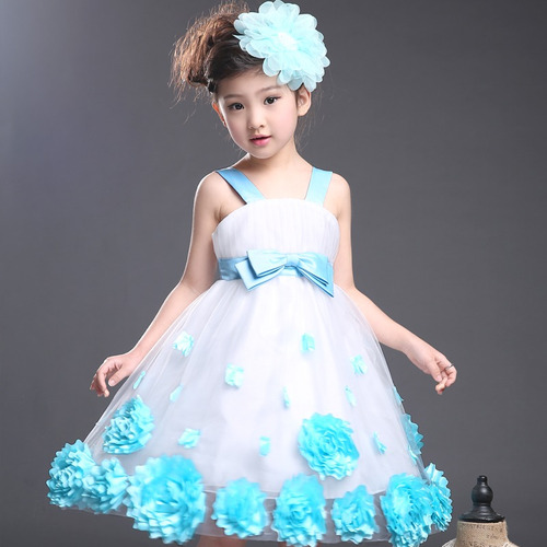 Vestido Infantil Princesa Florista Barrinha