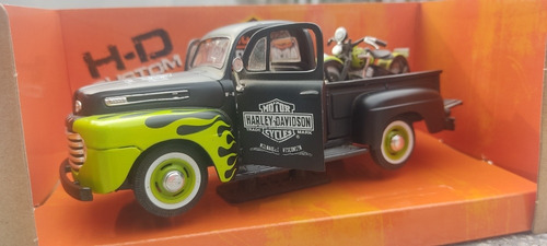 Camioneta Ford F 150 Harley Davidson 14 Cm De Largo 