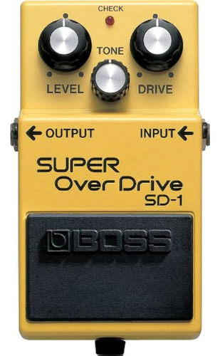 Pedal De Guitarra Boss Super Overdrive (sd-1)