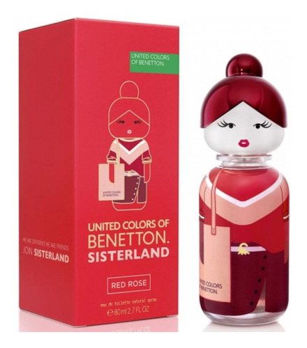 Perfume United Colors Of Benetton Sisterland Red Rose X80 Ml