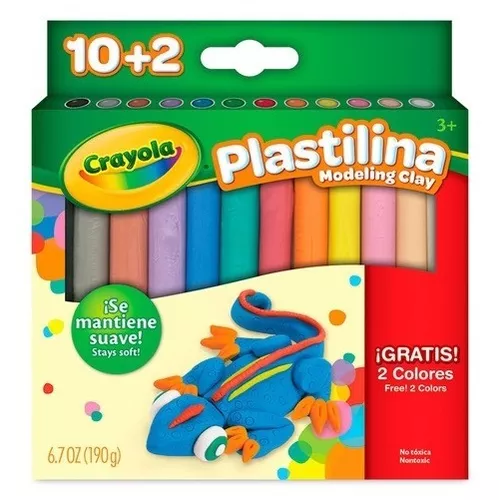 Plastilina Jumbo x12 Colores – Faber-Castell Chile