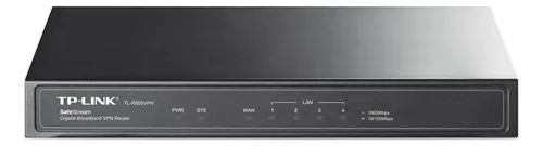 Roteador TP-Link SafeStream V4 preto