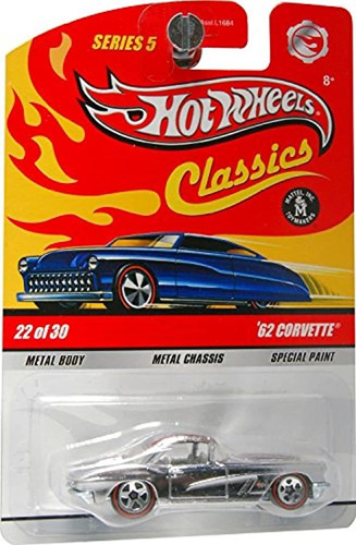 Serie Clásica De Corvette Hot Wheels De 1962