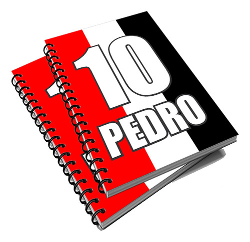 Caderno Universitário 96 Fls Pers. Com Nome E Numero Mod 2