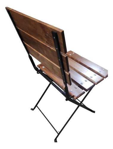 Imagen 2 de 2 de Silla Plegable De Acero Para Restaurante O Cafetería