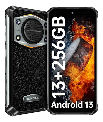 Oukitel Wp22 Teléfono Resistente, 8gb+256gb, 10000mah, 48mp, Android 13