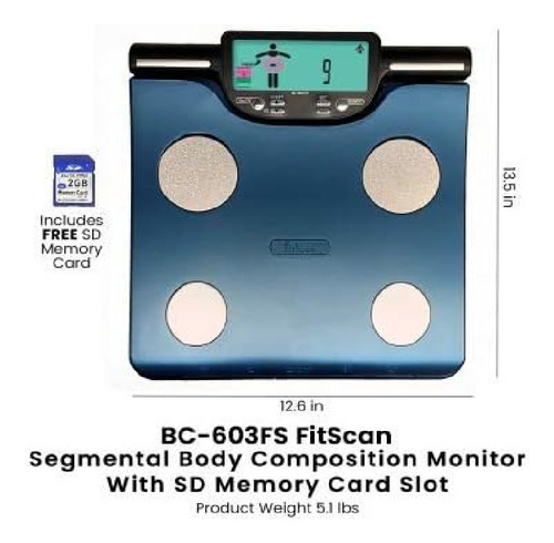 Tanita Bc-603fs Balança Corporal Digital Bioimpedância