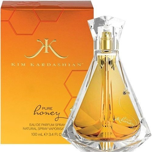 Kim Kardashian Pure Honey Eau De Parfum Spray Para Mujer, 3.