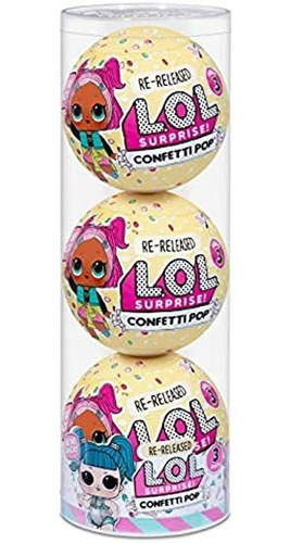 L.o.l. Surprise! Paquete De 3 Confetti Pop Glamstronaut  3